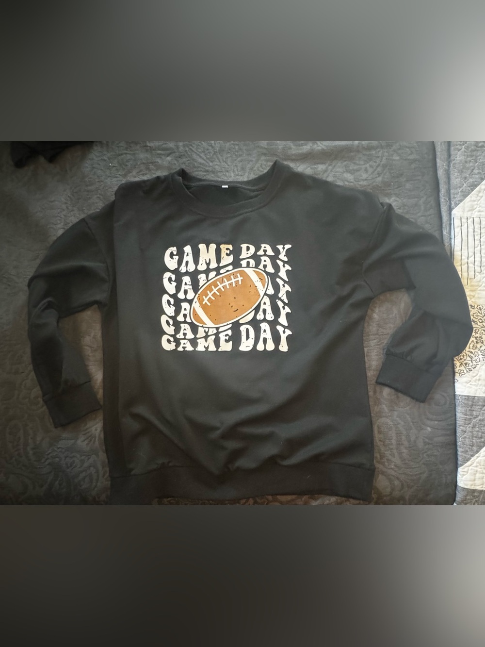 Football Game Day Women’s Sweatshirt XL